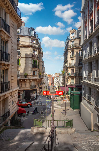 istock Metro station in Montmartre 2158983471