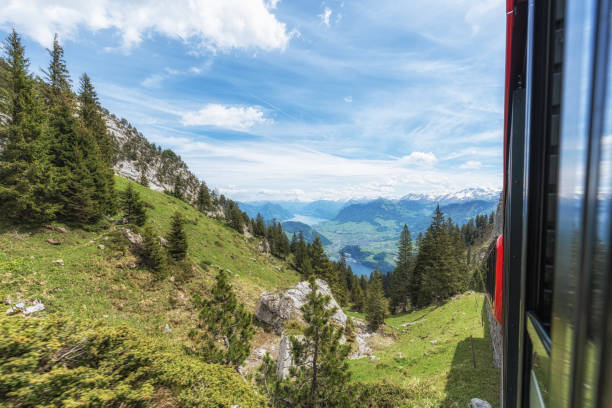 istock mount pilatus cogwheel train view 2158986795