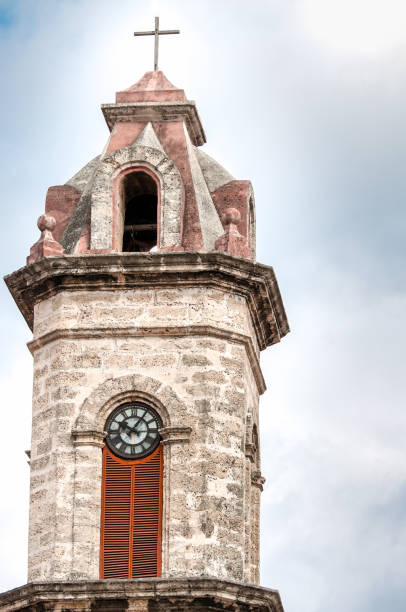 istock Clock Tower San Cristobal Cathedral, Havana, Cuba 2158987192