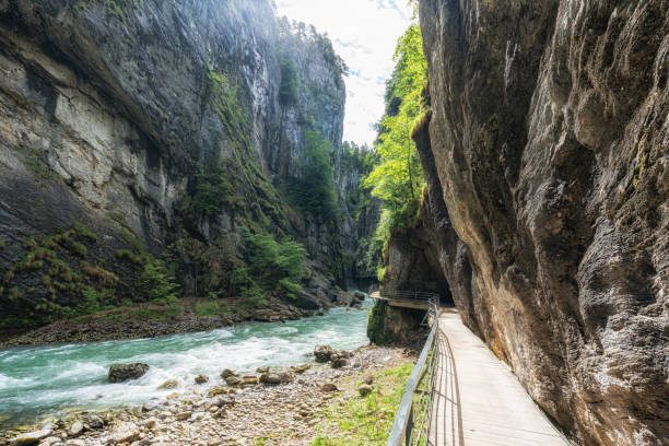 Aare Gorge in Switzerland
