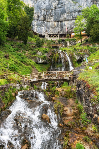 istock saint beatus cave entrance 2158988927