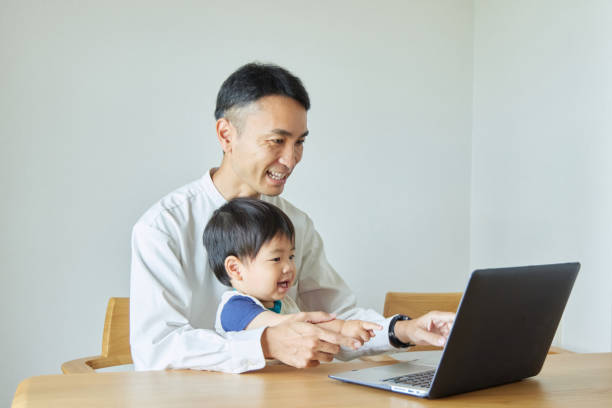 istock Children and parents play with computers and smartwatches 2158989223