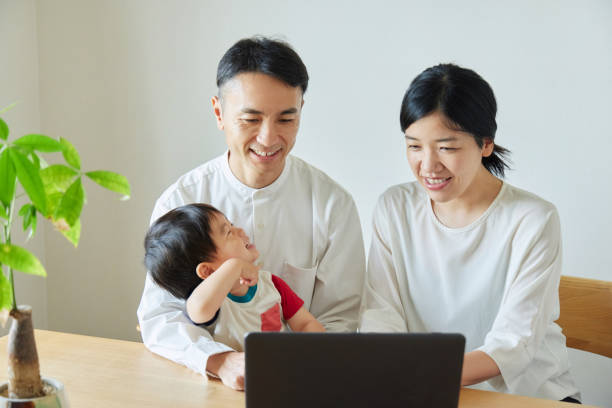 istock Children and parents play with computers and smartwatches 2158989241