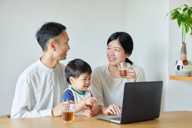 istock Children and parents play with computers and smartwatches 2158989260