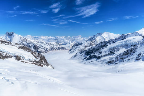 istock Aletsch glacier valley Jungfraujoch 2158990193