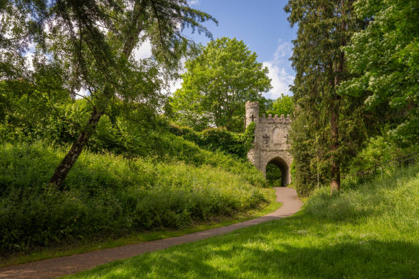 istock Castle Grounds, a public park in Reigate, Surrey, UK 2158992950