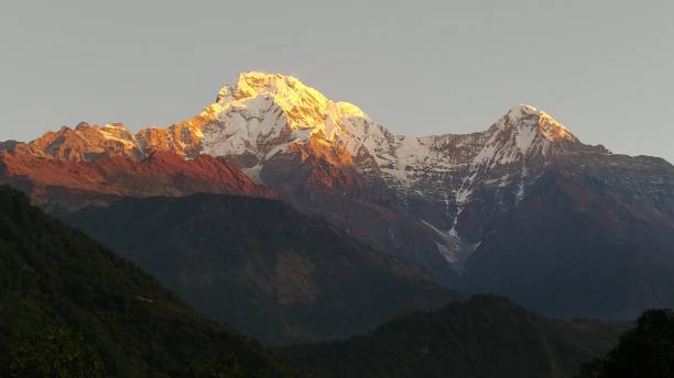 istock Anapurna in sunrise 2158995180