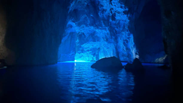 istock Blue Cave in Kastellorizo - Greek Island 2158997830