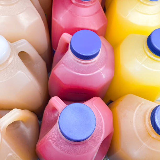 istock Packaged fruit juice for sale 2159007277