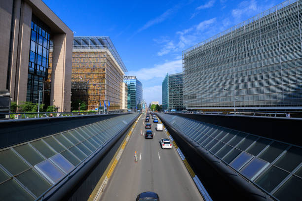 istock The European district in Brussels 2159010298