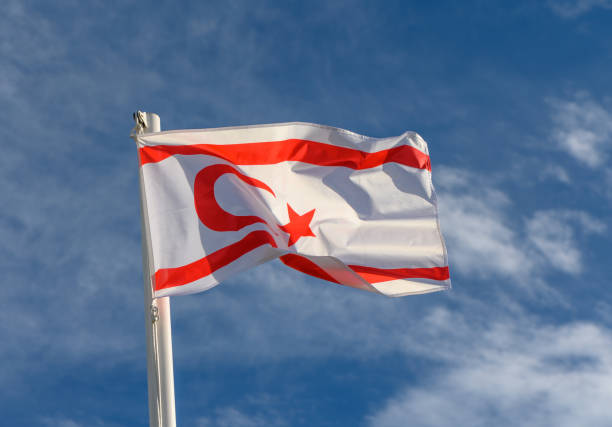 istock Northern Cyprus flag waving in the wind 7 2159011864