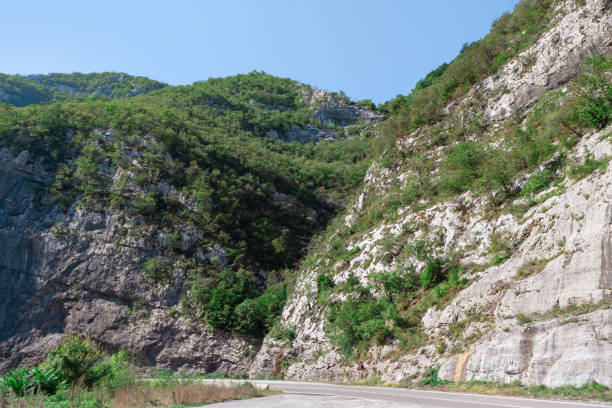 istock Mountain road in Montenegro through Balkans 2159012665