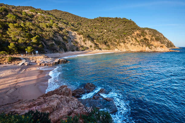 istock Mediterranean coast in Girona. Canyerets beach. Catalunya, Spain 2159016761