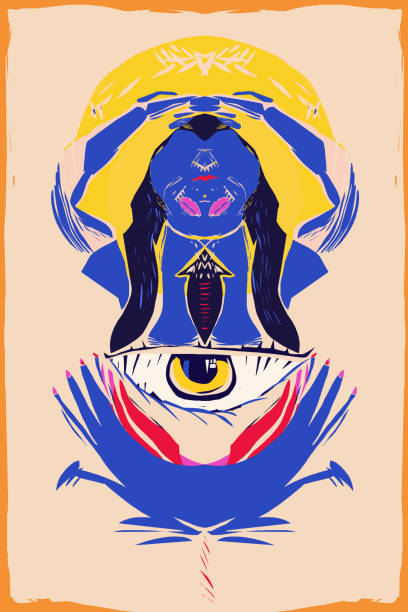 istock Representation of a woman in abstraction 2159017395