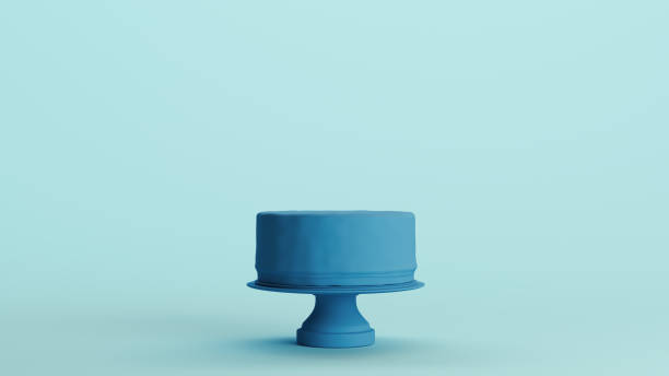 istock Blue cake sweet dessert celebration confectionery cake soft tones pale background 2159019741