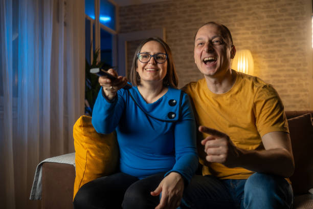 istock Couple watching TV 2159025133