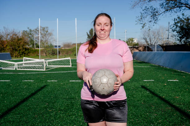 istock Blind female soccer players 2159025508