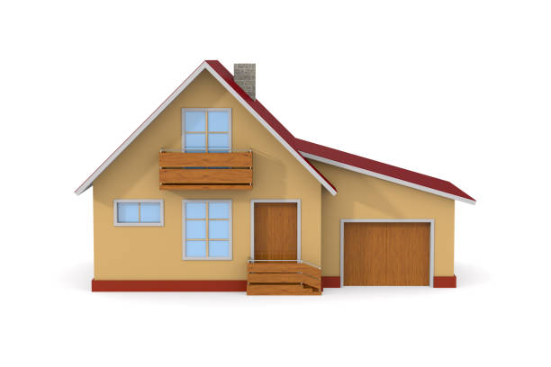 istock house on white background. Isolated 3D illustration 2159026429