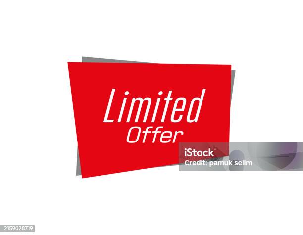 Limited Offer Description Example Limited Offer Label Stock Illustration - Download Image Now ...