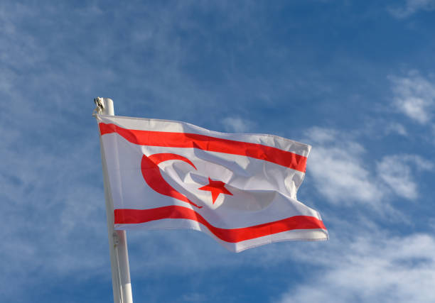 istock Northern Cyprus flag waving in the wind 3 2159030501