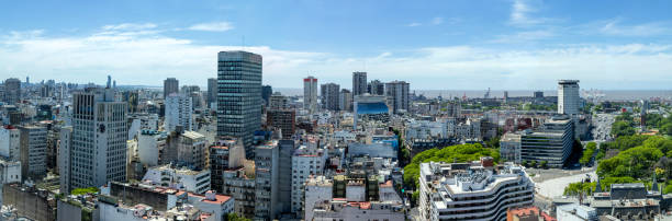 Buenos Aires cityscape from a high angle view