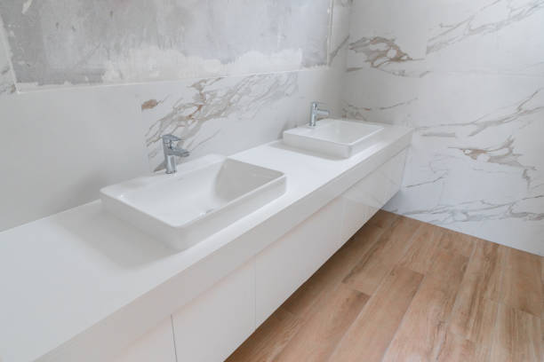 istock full bathroom with toilet and shower 2159032958