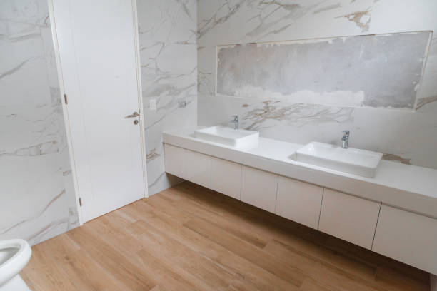istock full bathroom with toilet and shower 2159032976