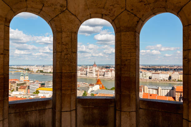 istock Budapest from Fishermen's Bastion, Hungary 2159033795