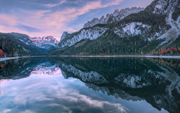 istock A Rare Sunset Over the Peaks of Austria 2159036613