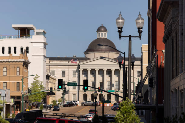 istock Historic Skyline of Downtown Jackson Mississippi 2159043465