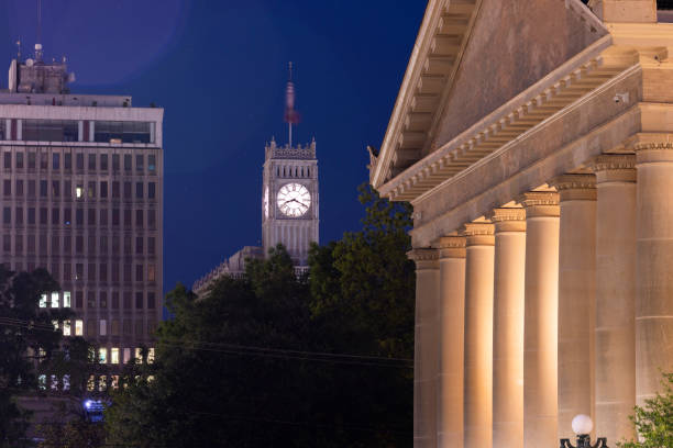 istock Jackson Mississippi Night time Sykline 2159043543