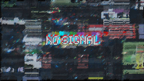 istock No signal and glitch noise 2159043983