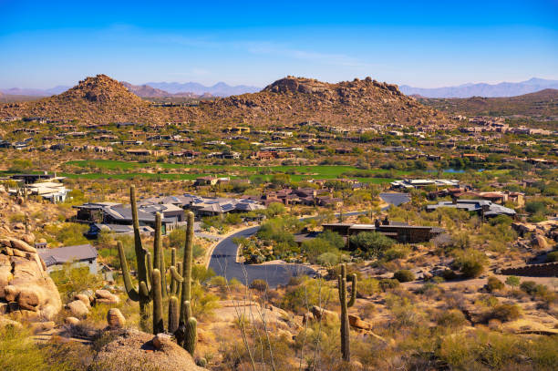 istock Scottsdale viewed from Pinnacle Peak trail in Arizona 2159054938