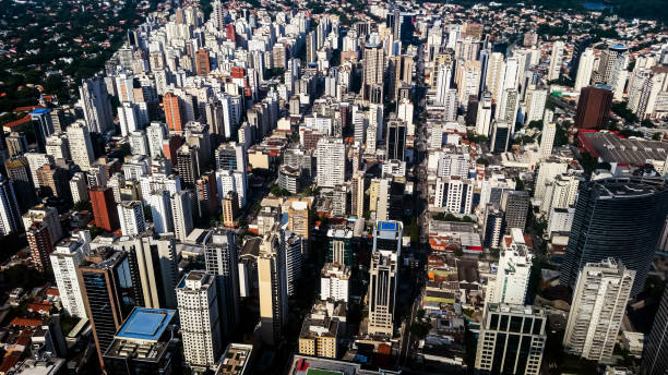 istock Aerial view of cities. 2159066290