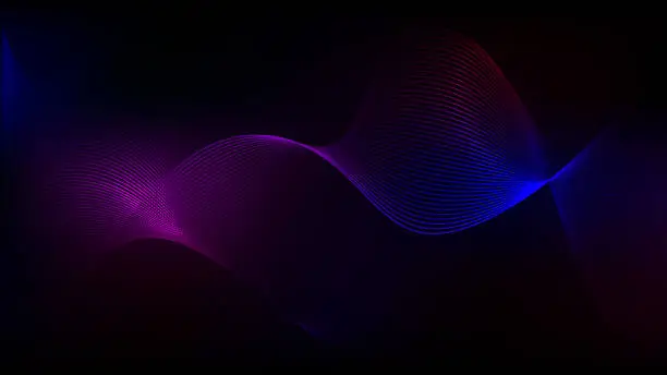 Pin5 Wave Backdrops Smoke waves on purple backdrop Royalty-free Stock Vector Images and ...