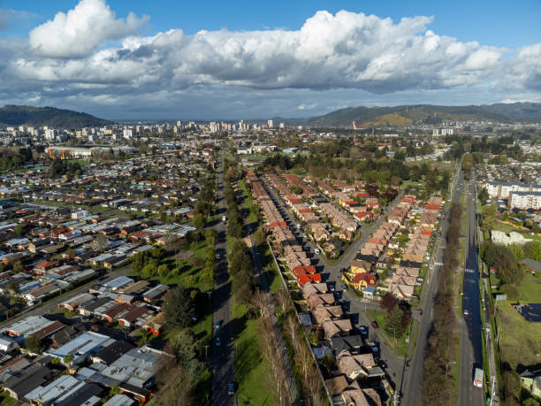 istock Aerial view of Temuco 2159071044