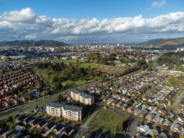 istock Aerial view of Temuco 2159071045