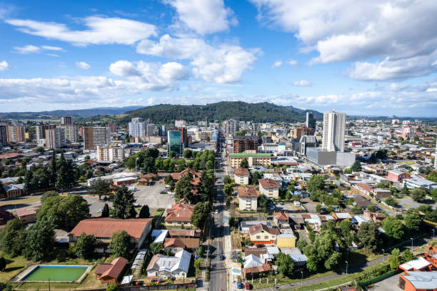 istock Aerial view of Temuco downtown 2159071117