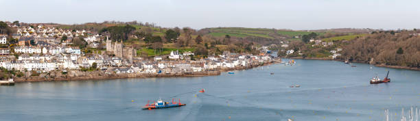 istock River Fowey and Town in Cornwall 2159072945