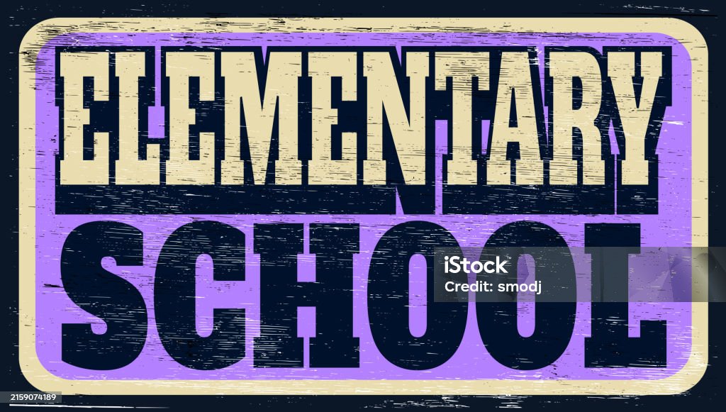 Elementry School Vector Elementary School Stock Illustration - Download Image Now - Bad ...