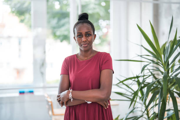 istock Successful Black Businesswoman in Modern Office 2159083729