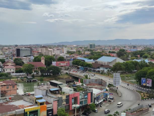 istock Appearance of the Krueng River, Aceh 2159100350