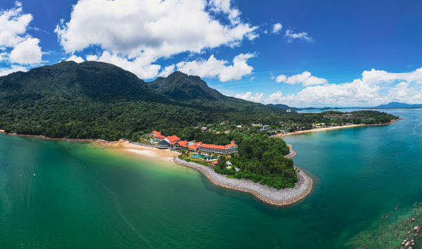 istock Aerial View of Borneo’s Tropical Paradise 2159110097