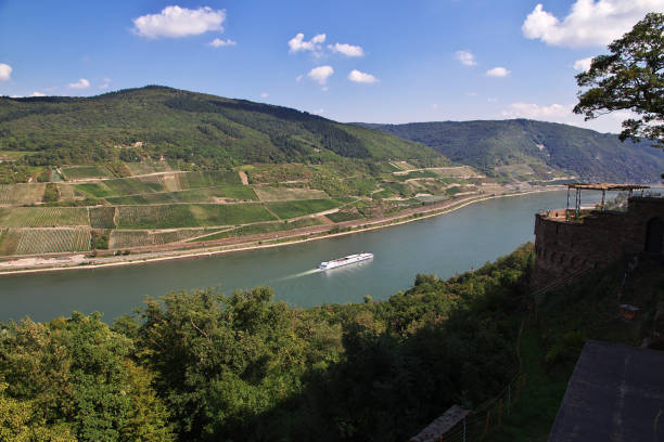 Rhine Valley in west Germany