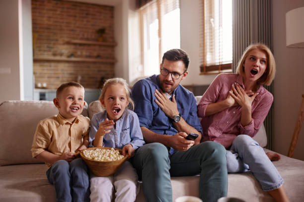 istock What a surprising cartoon we are watching! 2159123642