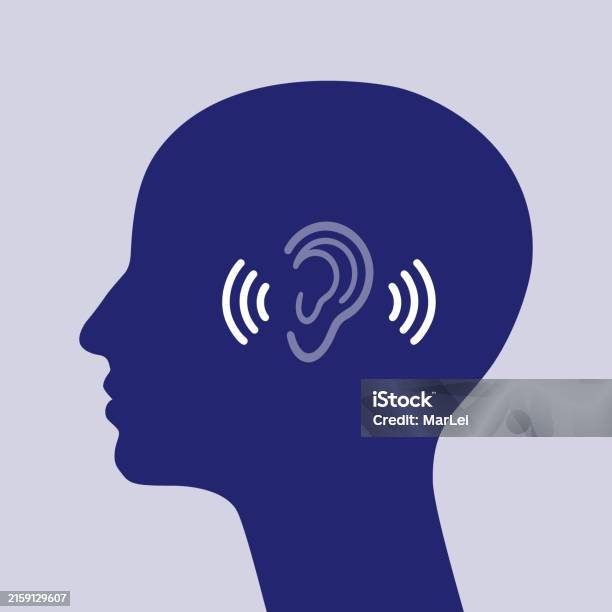 Sense Of Hearing Auditory Perception Stock Illustration - Download ...