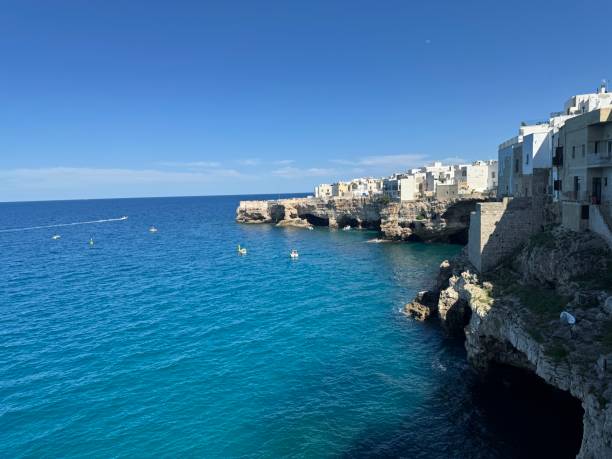 istock Coastline at Polignano a mare 2159130623