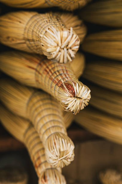 Discover the charm of handmade traditional brooms with this vibrant and detailed collection of images. These beautifully crafted brooms, with their intricate designs and colorful bindings, showcase the artistry and cultural heritage of broom-making. Perfect for adding a rustic and authentic touch to your home decor or for practical use, these brooms are a testament to craftsmanship and tradition.