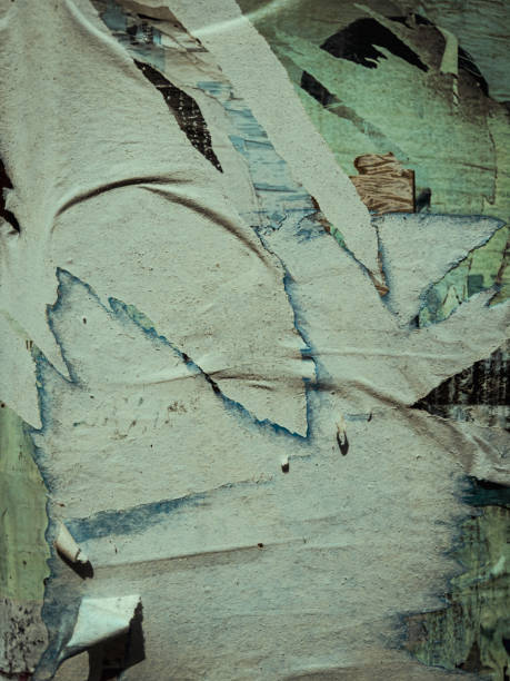 Grunge Revival: Evocative Textural Harmony in Old Poster-Inspired Backgrounds