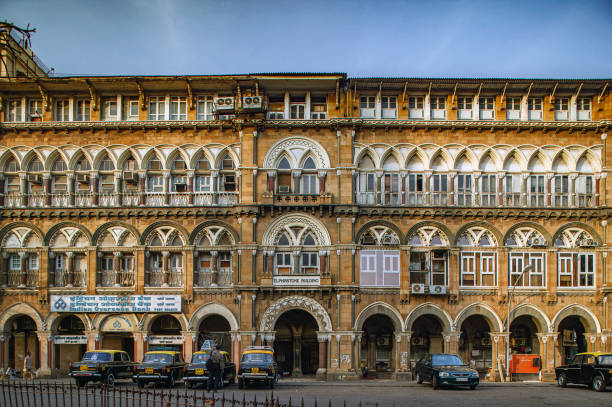 Exterior of the Brady House in the center of Mumbai, India, Asia